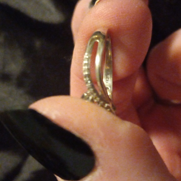 Sterling silver, with White sapphire pendant & ring bundle 🥰 - Picture 2 of 7